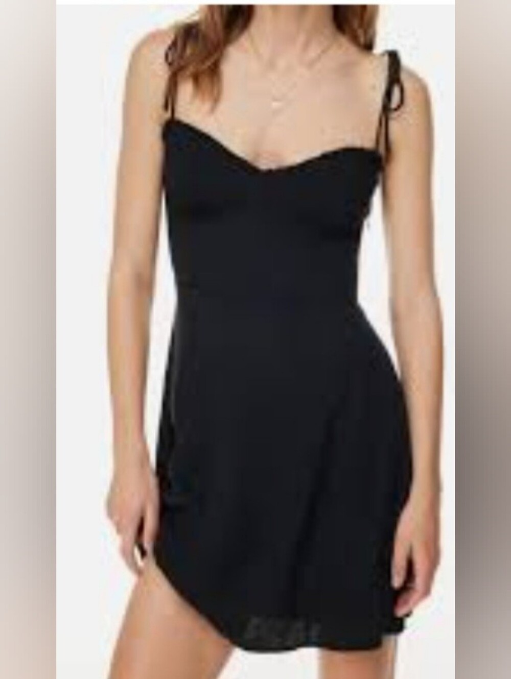 Wilfred Fable Bustier Dress - Black - Size 2
